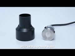 1 डब्ल्यू 2 डब्ल्यू 3 डब्ल्यू एलईडी एकल रंग कम वोल्टेज प्रकाश पीतल बाहरी दफन रोशनी एलईडी डॉट पथ लाइट