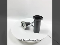 भूमिगत बाहरी परिदृश्य प्रकाश DC12V-24V जलरोधक IP67 स्टेनलेस स्टील