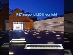 500 मिमी परियोजना उद्यान जमीन में दफन प्रकाश IP67 स्टेनलेस स्टील 316