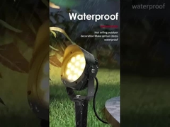 उच्च परिशुद्धता गुणवत्ता रिंग एलईडी आउटडोर उद्यान प्रकाश शो के साथ सबसे अच्छी कीमत