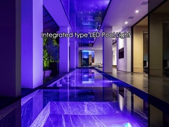 JPY120-AC 6 वाट RGBW अल्ट्रा पतला 316ss एलईडी पानी के नीचे स्विमिंग पूल प्रकाश