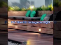 1EC84337 IP67 1W 2W LED भूमिगत प्रकाश CE इनग्राउंड लाइट पार्क गार्डन के लिए