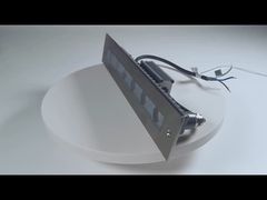 820462 रैखिक एलईडी इनग्राउंड अप लाइट 12W DMX512 स्टेनलेस स्टील फ्रंट कवर फ्लोर रीसेस्ड