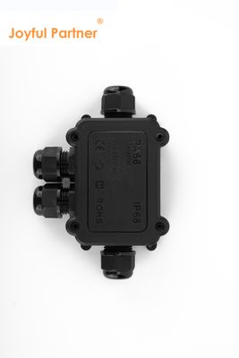 प्रकाश IP68 त्वरित कनेक्टर 4 रास्ता बाहरी विद्युत जंक्शन बॉक्स पीसी संलग्नक