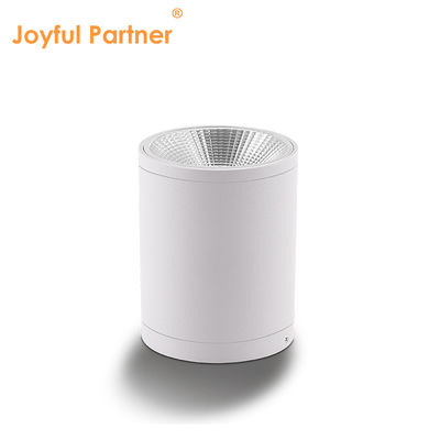 सीई IP65 छत प्रकाश सतह घुड़सवार नीचे प्रकाश जलरोधक स्पॉट प्रकाश Cree Cob LED With Round Design