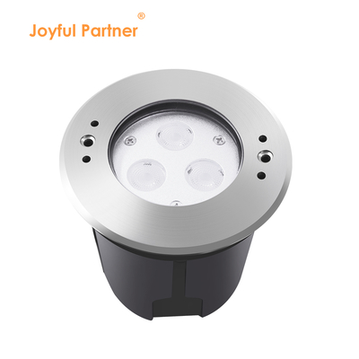 DIA 118mm IP68 304 स्टेनलेस स्टील गर्म सफेद पानी के नीचे एलईडी लाइट 3W DC24v प्लास्टिक माउंटिंग आस्तीन के साथ