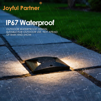 वर्ग पक्षीय उत्सर्जक पथ रोशनी SMD2835 एलईडी 100*100MM शुद्ध एल्यूमीनियम 6063 24VDC IP67 रेटिंग