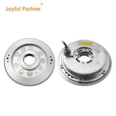 गुणवत्ता  Stainless Steel Submersible LED Fountain Light 9x2W RGB LED color IP68 DC24V CE Certificated फैक्टरी