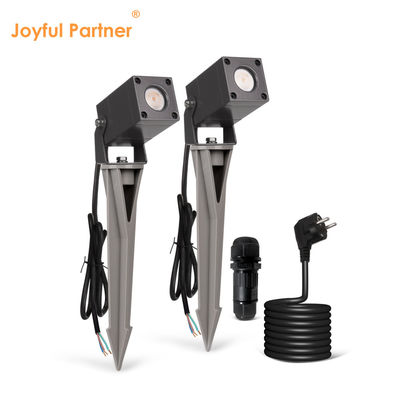 स्क्वायर ट्री एलईडी गार्डन स्पॉट लाइट वाटरप्रूफ आईपी 65 एल्यूमीनियम आउटडोर लॉन लैंप सीई प्रमाणन के साथ