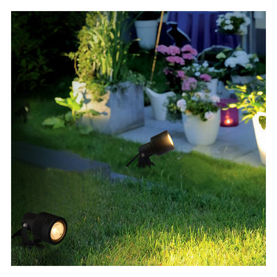 IP66 सीओबी आउटडोर जलरोधक कम वोल्टेज लाइट्स इंजेक्ट गार्डन स्पॉट लॉन लाइट्स