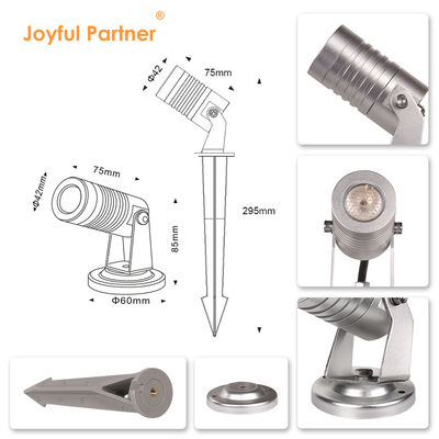 आधुनिक एलईडी उद्यान स्पॉट लाइट एल्यूमीनियम जलरोधक Ip65 एलईडी स्पाइक लाइट