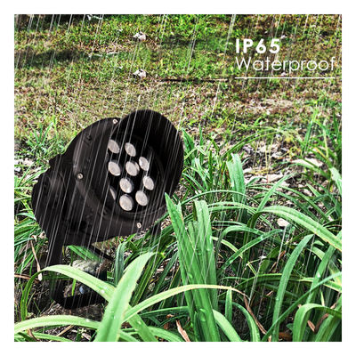 उच्च चमक गोल आउटडोर आरजीबी एलईडी स्पॉटलाइट IP65 एलईडी लैंडस्केप पेड़