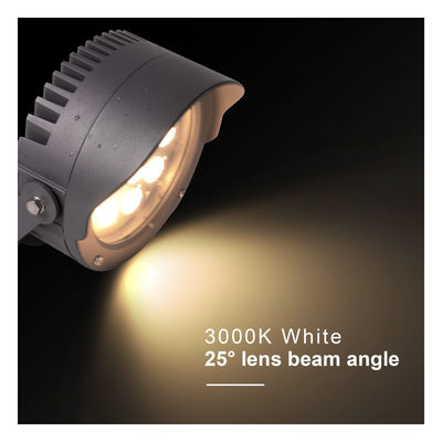 DMX512 रंगीन आउटडोर एलईडी पेड़ प्रकाश 12W 24W 36W IP65 आरजीबी स्पाइक लाइट्स