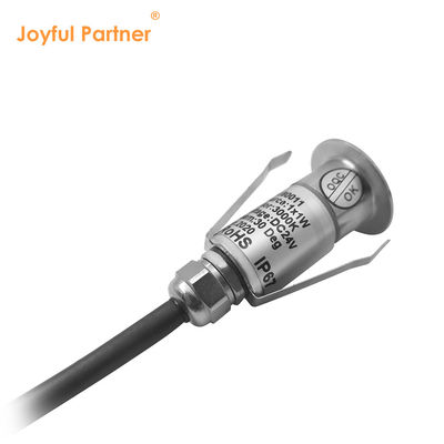 मिनी एलईडी स्टेप लाइट स्टेनलेस स्टील फ्रंट कवर 1W CREE XPE एलईडी एल्यूमीनियम बैक बॉक्स के साथ