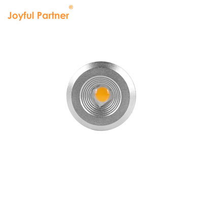 मिनी एलईडी स्टेप लाइट स्टेनलेस स्टील फ्रंट कवर 1W CREE XPE एलईडी एल्यूमीनियम बैक बॉक्स के साथ