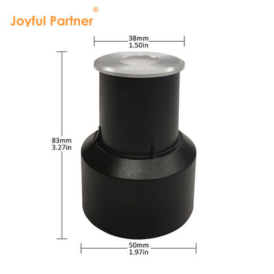IP67 इनग्राउंड लाइट मिनी दफ़न लाइट्स 12V 24V वार्म व्हाइट DIA45MM फ्रॉस्टेड ग्लास बिना लेंस