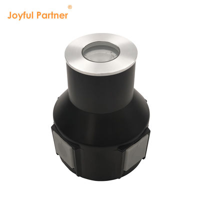 एलईडी ग्राउंड दफन लाइट स्टेनलेस स्टील 316 1w 2w 3w डीसी 24v प्लास्टिक बैक बॉक्स के साथ