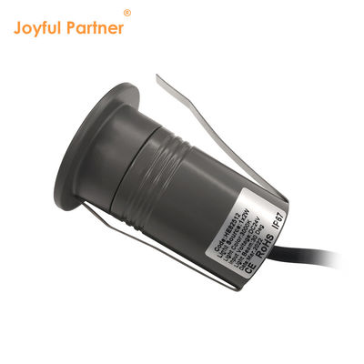 एक तरफ से देखें मिनी एलईडी दफन प्रकाश डीसी 24V स्टेनलेस स्टील 316 फ्रॉस्टेड ग्लास अर्ध छायांकन कवर