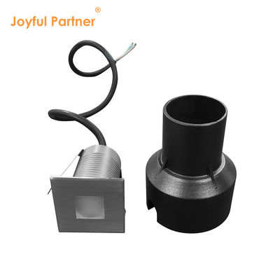 IP67 एलईडी इन-ग्राउंड लाइटिंग 1W 2W 3W रिसेस्ड अप लाइट्स स्क्वायर एसएस कवर