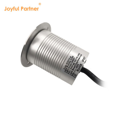 1W 3000k गर्म सफेद एलईडी भूमिगत प्रकाश जमीन में दफन IP67 रिसेस्ड प्रकाश व्यवस्था