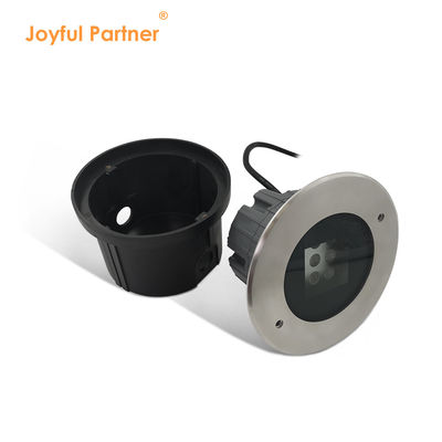 जलरोधक इनग्राउंड अपलाइट एल्यूमीनियम आवास 3500K गर्म सफेद DIA162MM 2 साल की वारंटी