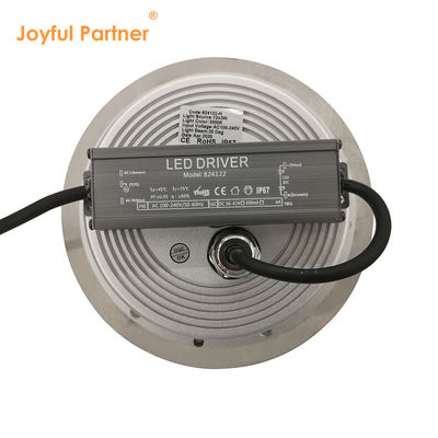 IP67 एलईडी भूमिगत प्रकाश 12W 24W 36W DIA185MM RGB3in1 3000K गर्म सफेद गार्डन पार्क प्लाजा के लिए