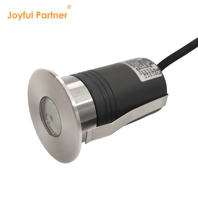 3W IP67 Recessed Round Deck Light 316 स्टेनलेस स्टील एलईडी भूमिगत दीपक