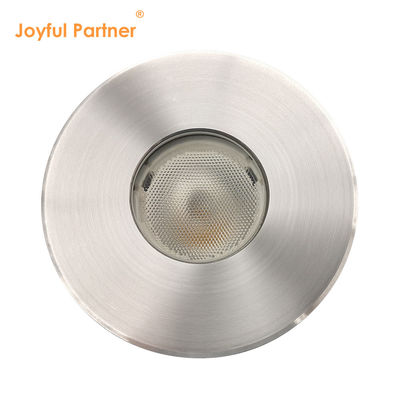 3W IP67 Recessed Round Deck Light 316 स्टेनलेस स्टील एलईडी भूमिगत दीपक