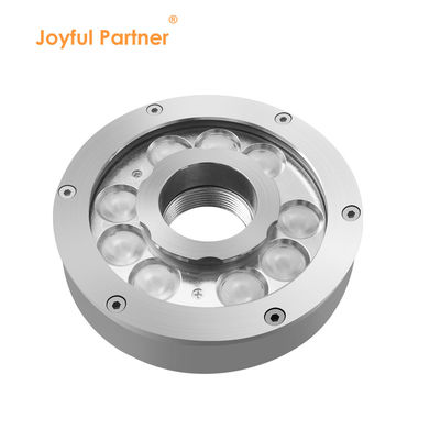 पानी के नीचे आरजीबी एलईडी फव्वारा प्रकाश SS316 IP68 एलईडी पूल फव्वारा रोशनी