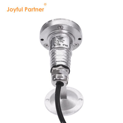 वाटरप्रूफ IP68 स्विमिंग पूल लाइट्स RGB DMX SS316 LED 12V DC माउंटिंग ब्रैकेट के साथ
