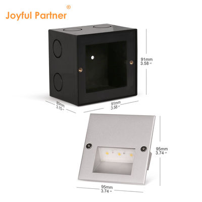 उच्च वोल्टेज एलईडी घुमावदार कदम रोशनी IP65 पनरोक बाहरी दीवार रोशनी