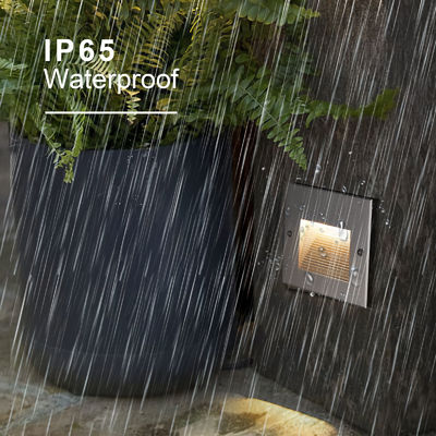 IP65 12V 24V एलईडी रिसेस्ड वॉल लाइट पथ सीढ़ी कदम बाड़ रास्ता एलईडी डेक लाइट