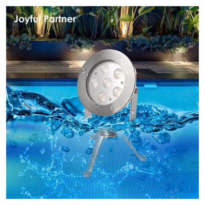 एलईडी अंडरवाटर स्पॉट लाइट स्टेनलेस स्टील 316 आरजीबी सीई RoHS प्रमाणित