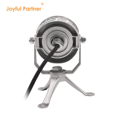 उच्च गुणवत्ता DC24V नियंत्रण 304 स्टेनलेस स्टील DMX512 RGBW IP68 12w एलईडी पानी के नीचे प्रकाश