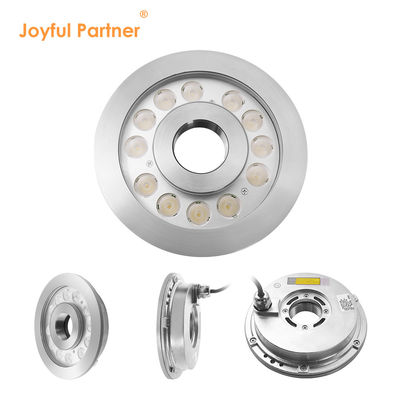 IP68 एलईडी फव्वारा प्रकाश 36W स्टेनलेस स्टील 3 में 1 आरजीबी पानी के नीचे प्रकाश