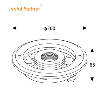 स्टेनलेस स्टील पनडुब्बी एलईडी फव्वारा प्रकाश IP68 DC24V CE प्रमाणित