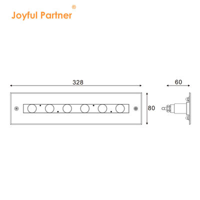 स्टेनलेस स्टील 316L अंडरवाटर लाइनर लाइट रिसेस्ड स्विमिंग पूल लाइट एलईडी