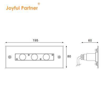 अंडरवाटर रैखिक प्रकाश स्टेनलेस स्टील 316L एलईडी स्विमिंग पूल प्रकाश