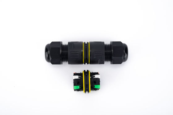 तार केबल कनेक्टर 32A 250VAC IP68 वाटरप्रूफ 2 वे कनेक्टर 6-12 मिमी DIA