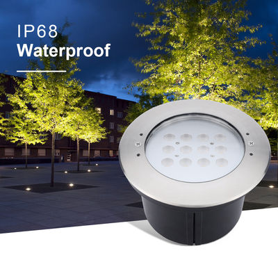 इनसेटेड एलईडी स्विमिंग पूल अंडरवाटर लाइट IP68 316 स्टेनलेस स्टील 12W लैंप