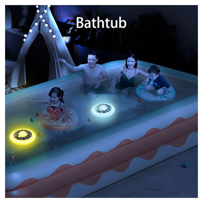 आरजीबी वायुमंडल inflatable Yard Lawn आउटडोर एलईडी सौर फ्लोटिंग स्विमिंग पूल लाइट