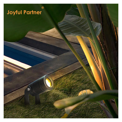 स्पाइक या एल्यूमीनियम माउंटिंग बेस के साथ आउटडोर प्रकाश छोटे एलईडी गार्डन स्पॉटलाइट