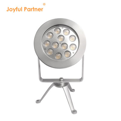 2024 नवीनतम 12x4W RGBW 3in1 48W DMX नियंत्रण स्टेनलेस स्टील IP68 12V डुबकी एलईडी रोशनी
