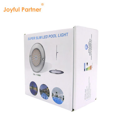 6W SMD 2835 एलईडी पूल लाइट IP68 जलरोधक सफेद/गर्म सफेद 316 स्टेनलेस स्टील कवर