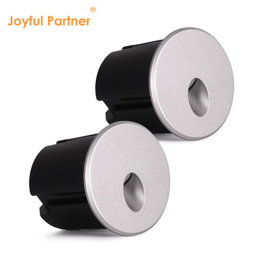 12VDC / 24VDC आधुनिक कास्टिंग एल्यूमीनियम आवास गोल आकार IP65 उद्यान बाहरी दीवार प्रकाश