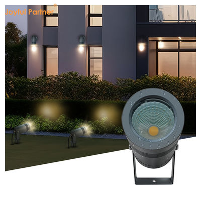 DIA 50mm 6W CREE COB एलईडी एल्यूमीनियम फेस कवर DC12v 24v गार्डन स्पाइक लाइट्स