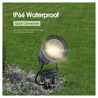 ठंडी सफेद बाहरी परिदृश्य प्रकाश व्यवस्था