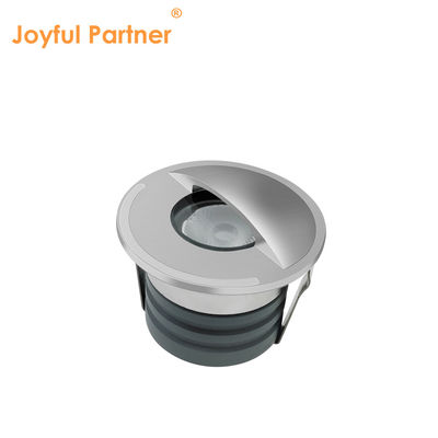 एलईडी भूमिगत रोशनी 1W 2W DC12/24V IP67 एल्यूमीनियम आवास स्टेनलेस स्टील फेस कवर राल से भरा