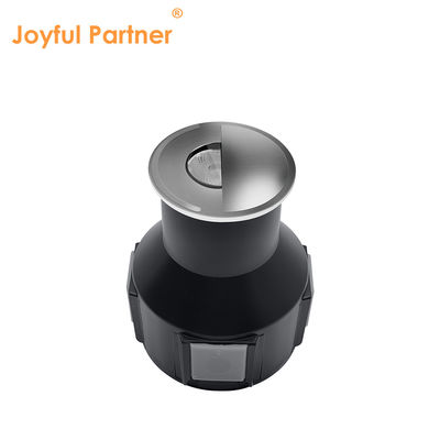 एलईडी भूमिगत रोशनी 1W 2W DC12/24V IP67 एल्यूमीनियम आवास स्टेनलेस स्टील फेस कवर राल से भरा