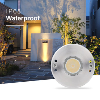 एलईडी मिनी 1W 12V डीसी 8° संकीर्ण बीम कोण IP68 जलरोधक रिसेस्ड मार्कर इंडिकेटर आउटडोर लैंडस्केप प्रकाश व्यवस्था